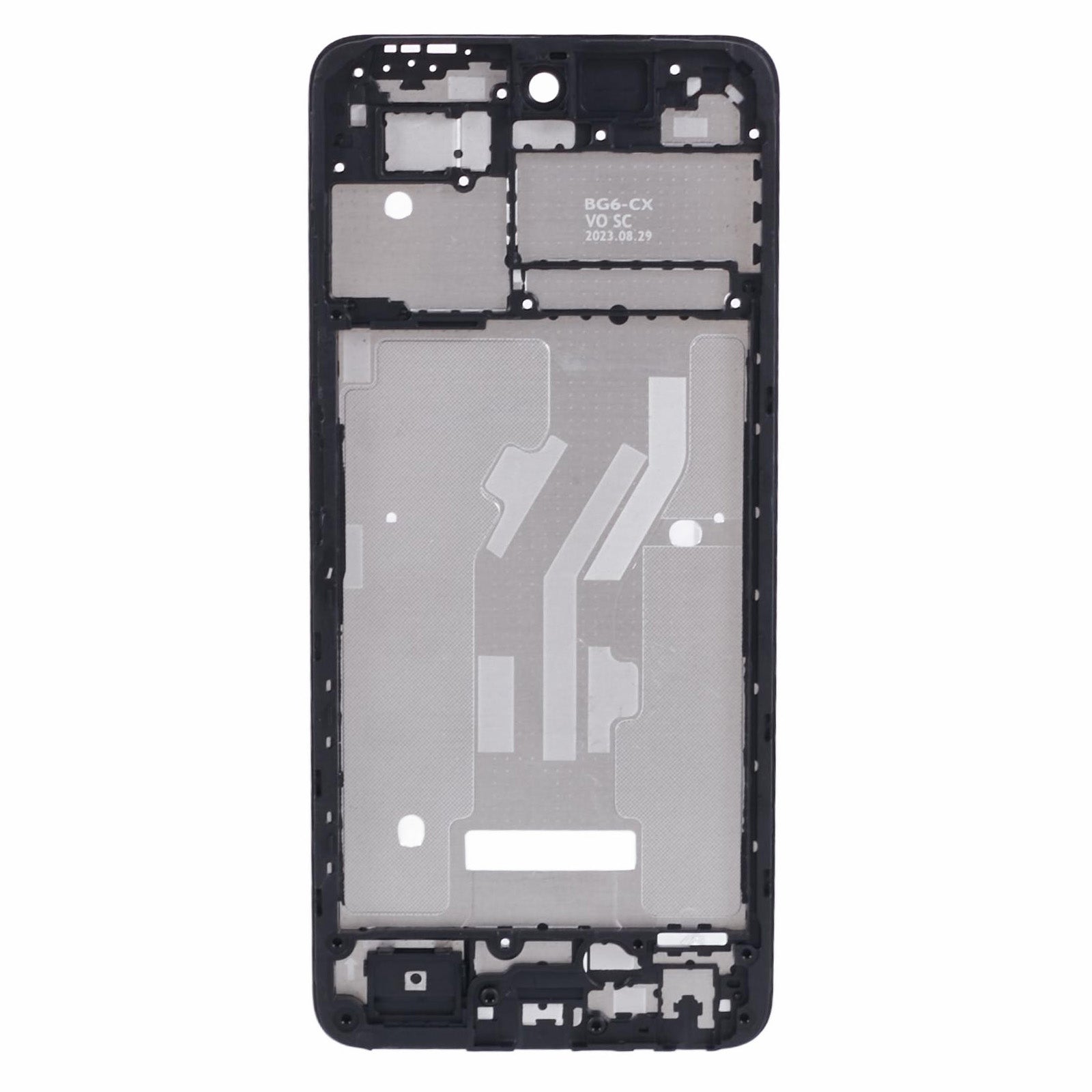 For Transsion Tecno Spark Go 2024 4G BG6 OEM Front Housing Frame Replacement Part (without Logo) For Transsion Tecno Spark Go 2024 4G BG6 OEM Front Housing Frame Replacement Part (without Logo)